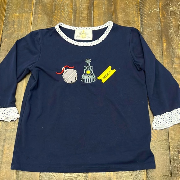 Addie Lou Blu Other - Polar Express Pajama Set